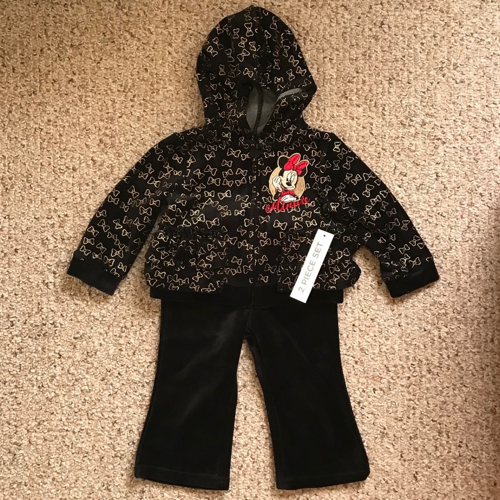 NWT Disney Minnie 2-Pc Set